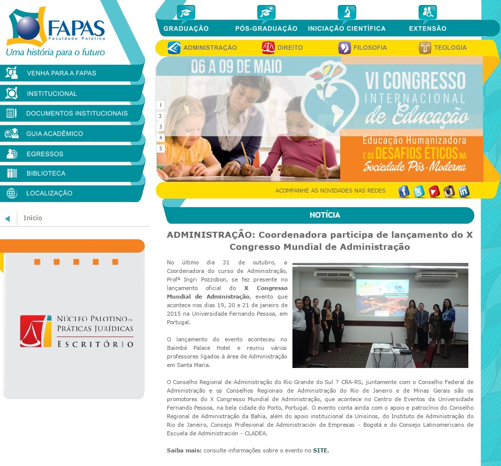 X Congresso Mundial de Administração